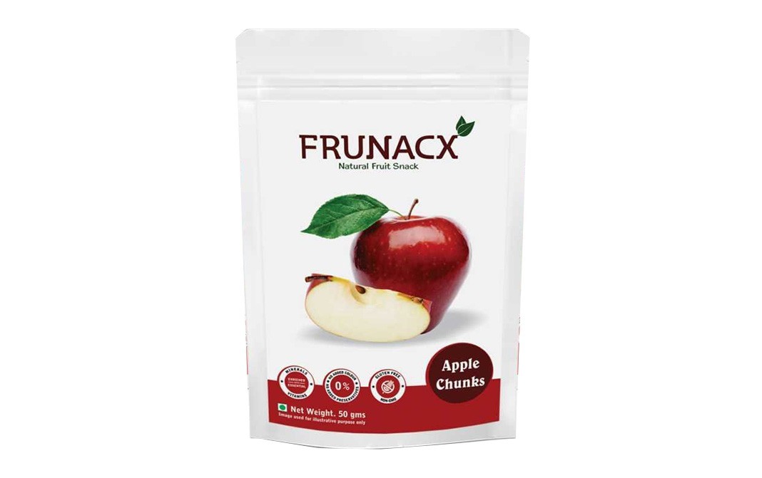 Frunacx Apple Chunks    Pack  250 grams